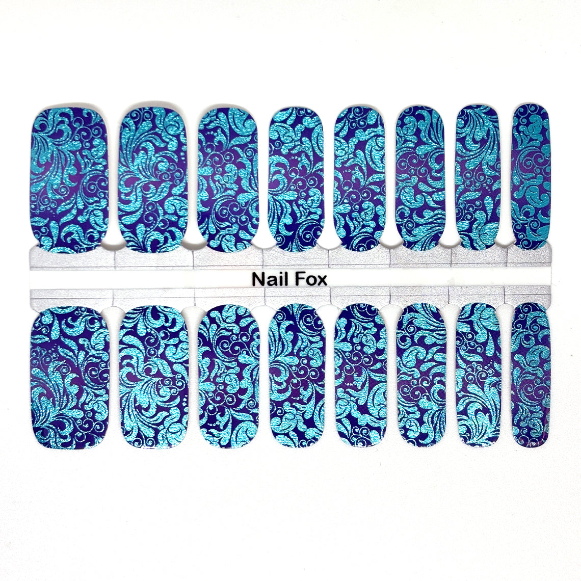 Dazzle Damask Exclusive Design Nail Wraps (FOIL)